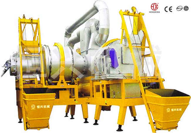 移動式瀝(li)青混合料(liao)再生攪拌(bàn)設備