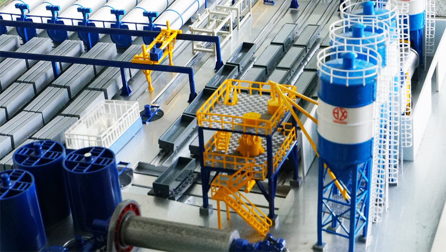 加氣(qi)混凝土砌(qì)塊生産線(xiàn)